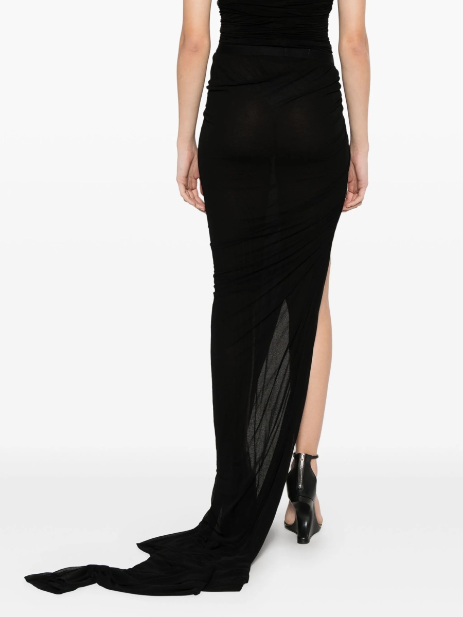 Fusta RICK OWENS LILIES neagra - Img 4