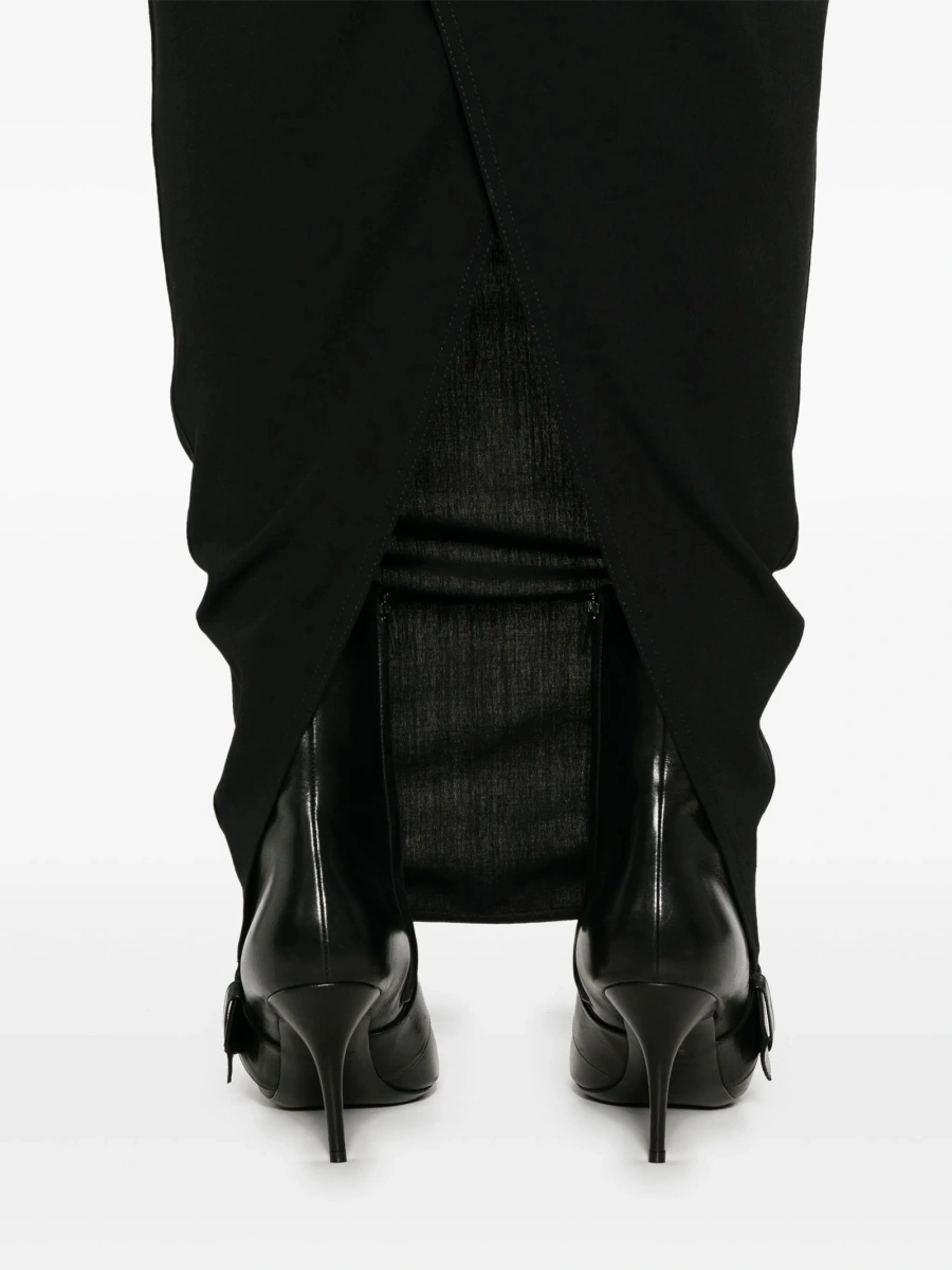 Fusta Rick Owens neagra - Img 5