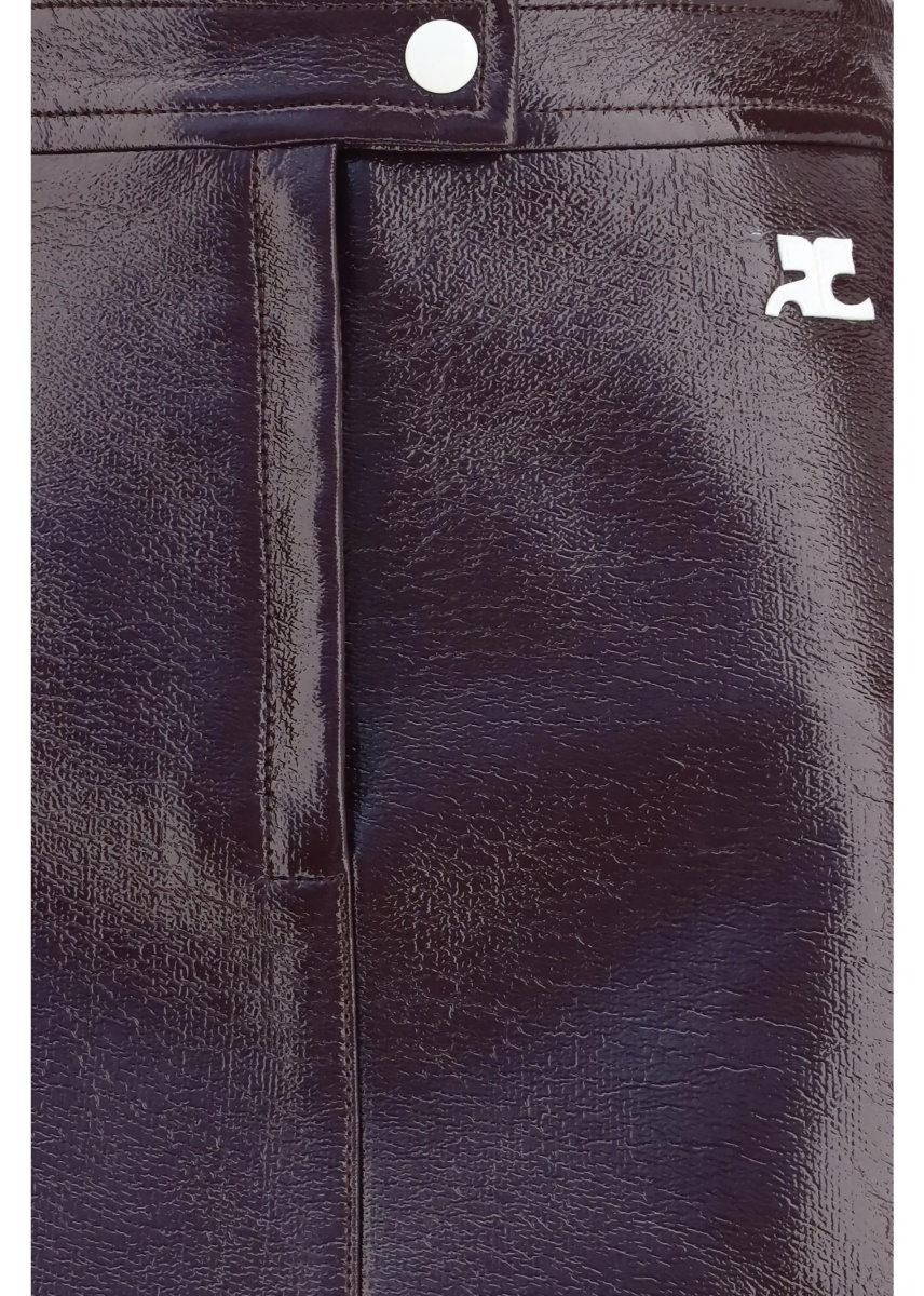 Fusta Vinyl mini Skirt - Img 3