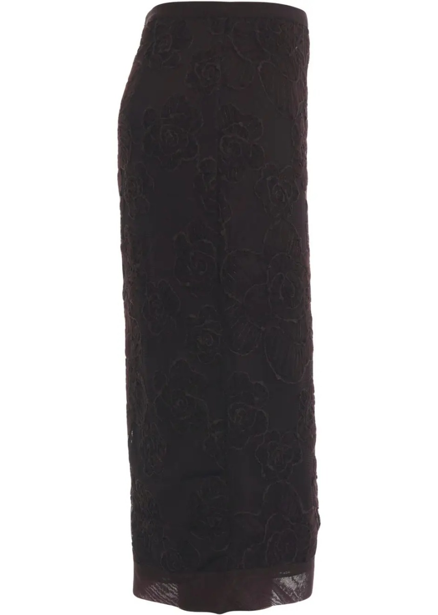 Fuste Midi skirt with floral embroidery 'Daysee' - Img 3