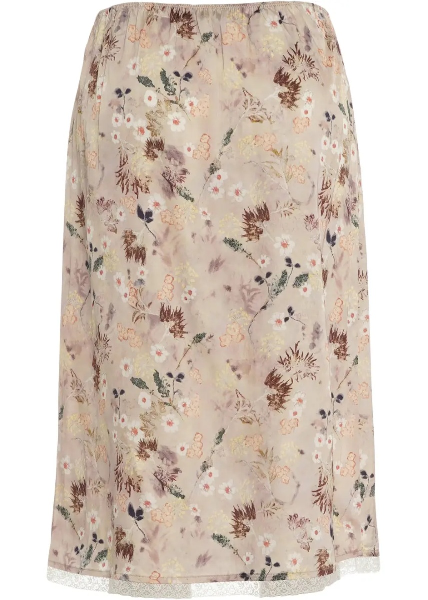 Fuste Midi skirt with floral pattern 'Baia' - Img 4
