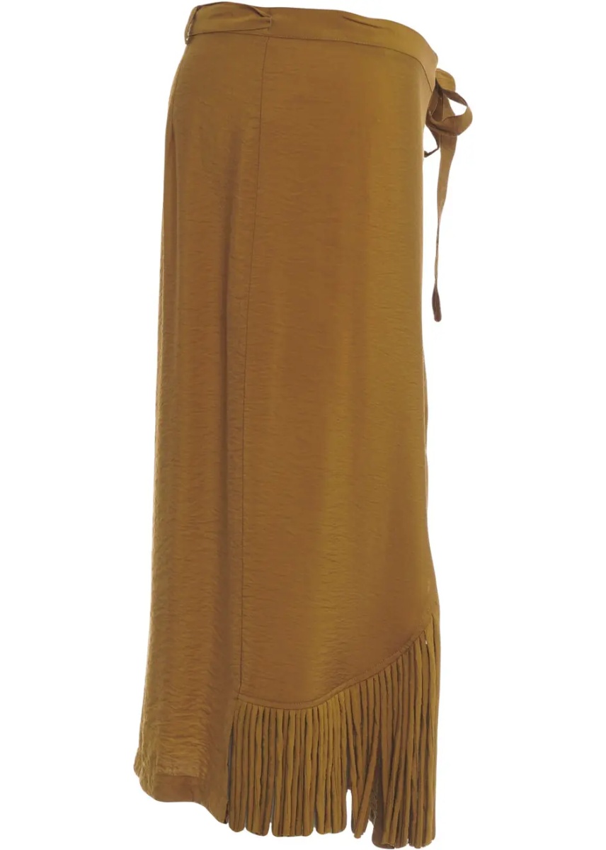 Fuste Midi skirt with fringes 'Bacedasco' - Img 3