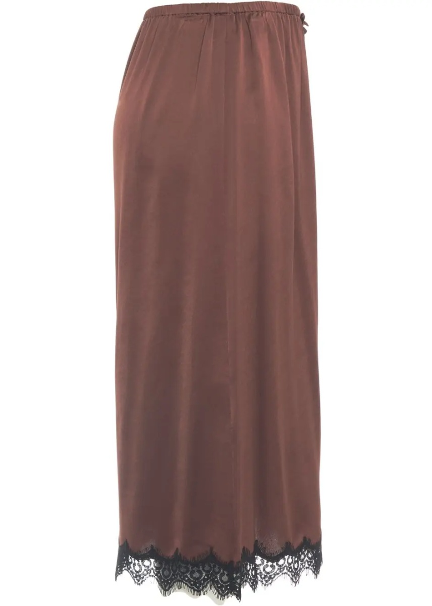 Fuste Midi skirt with lace - Img 3