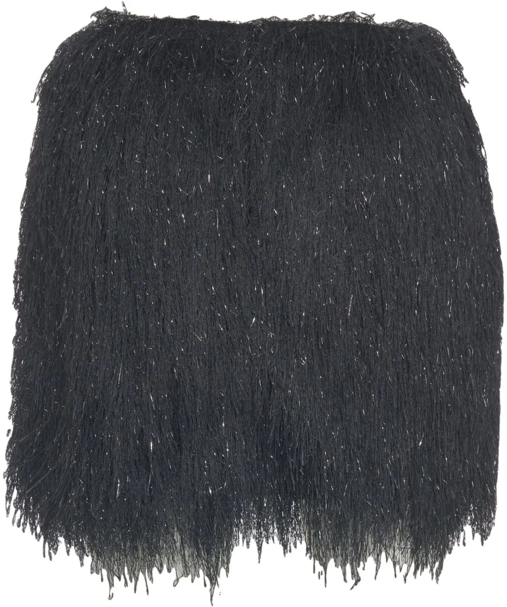 Fuste Mini skirt with fringe - Img 4