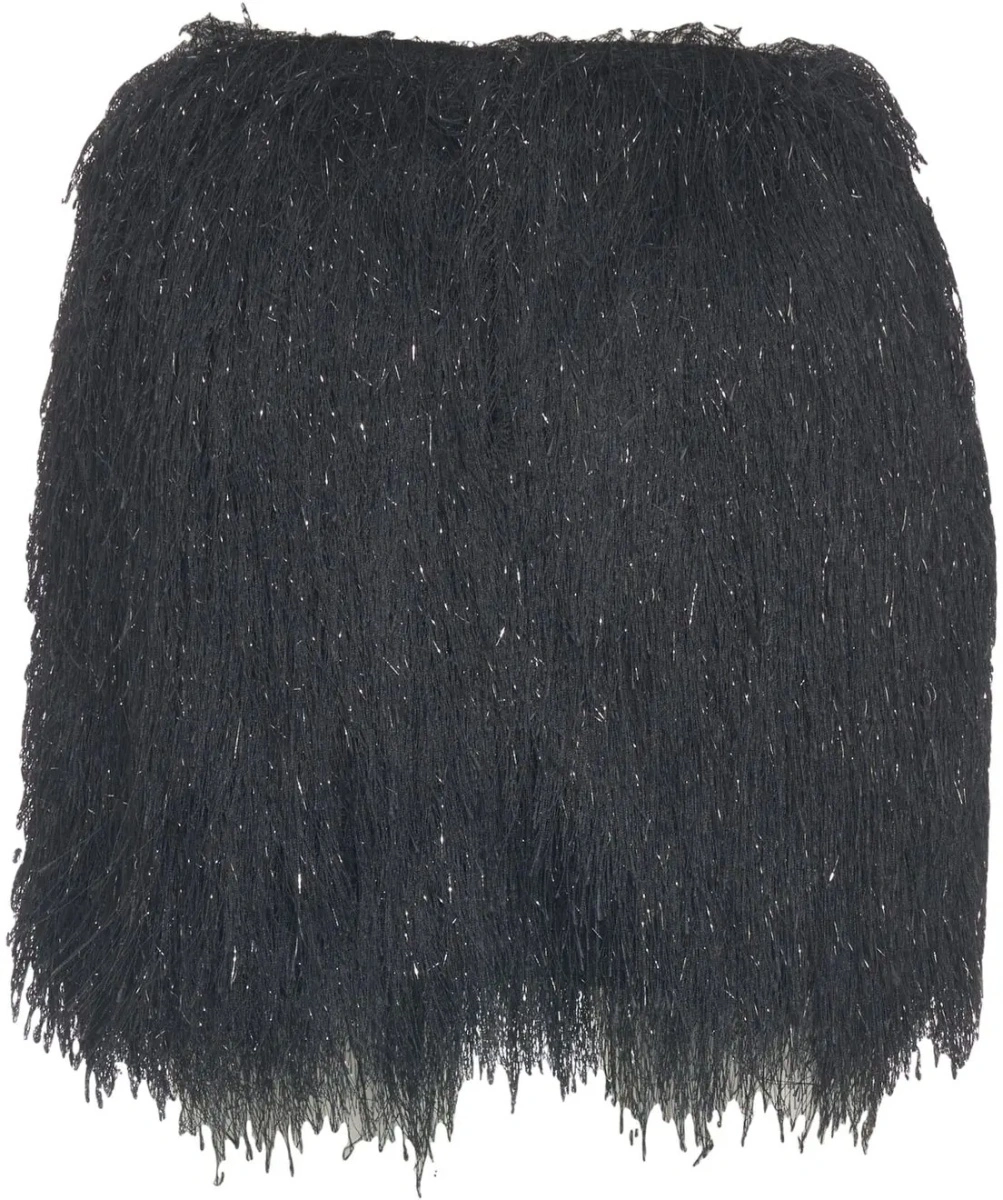 Fuste Mini skirt with fringe - Img 4