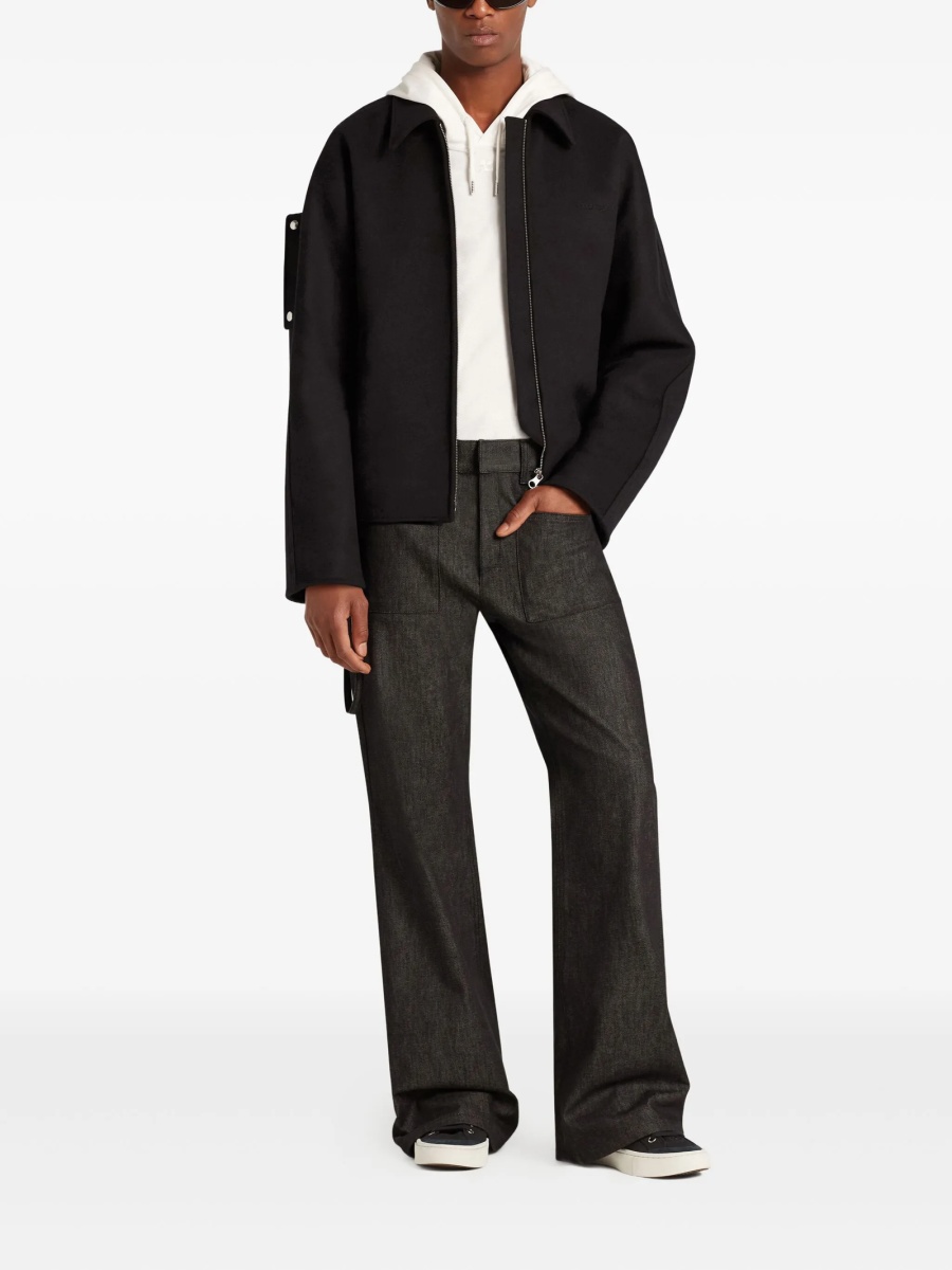 Geaca bomber COURRÈGES neagra - Img 5