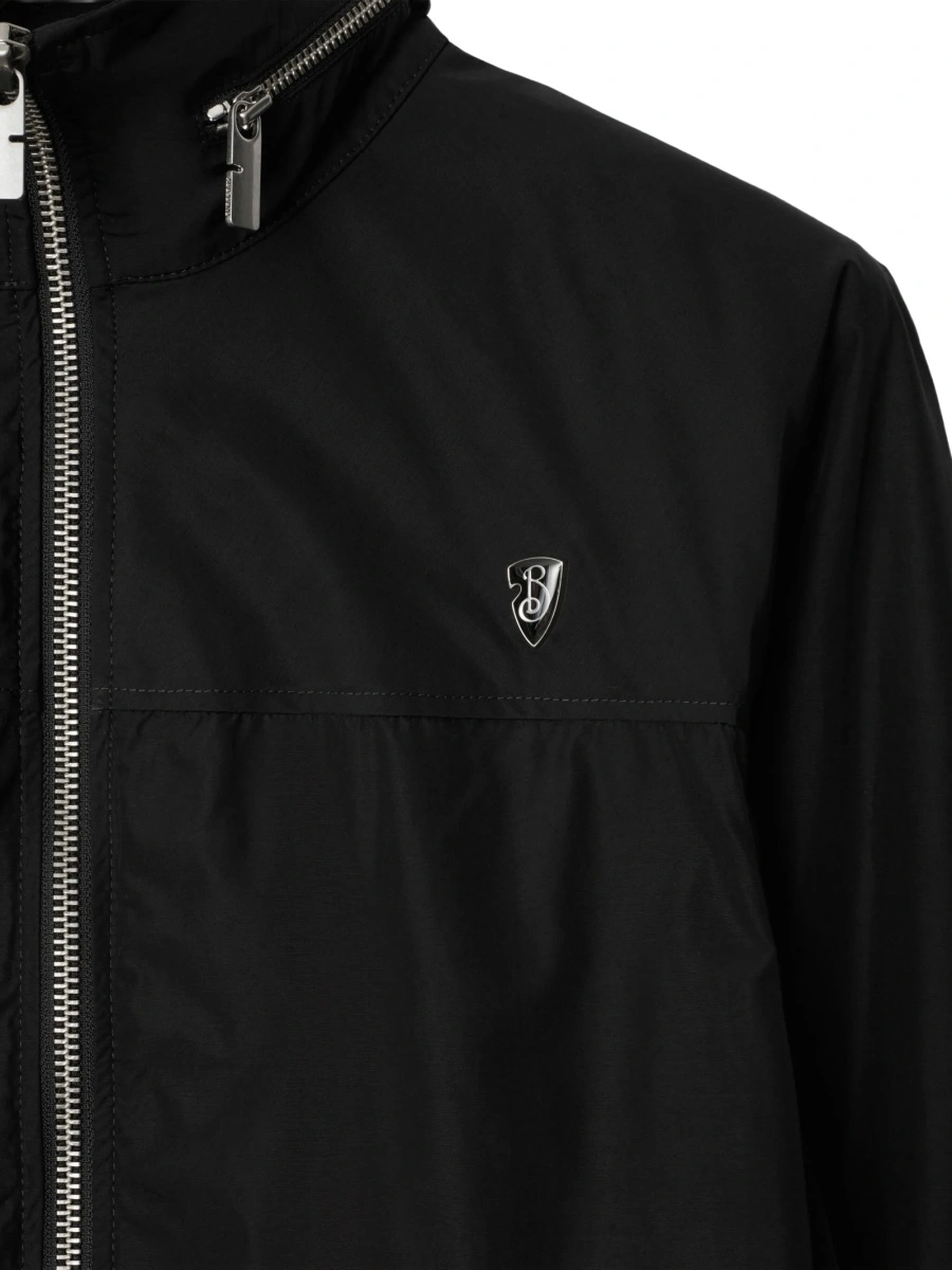 Geaca bomber Peuterey neagra din nylon - Img 3