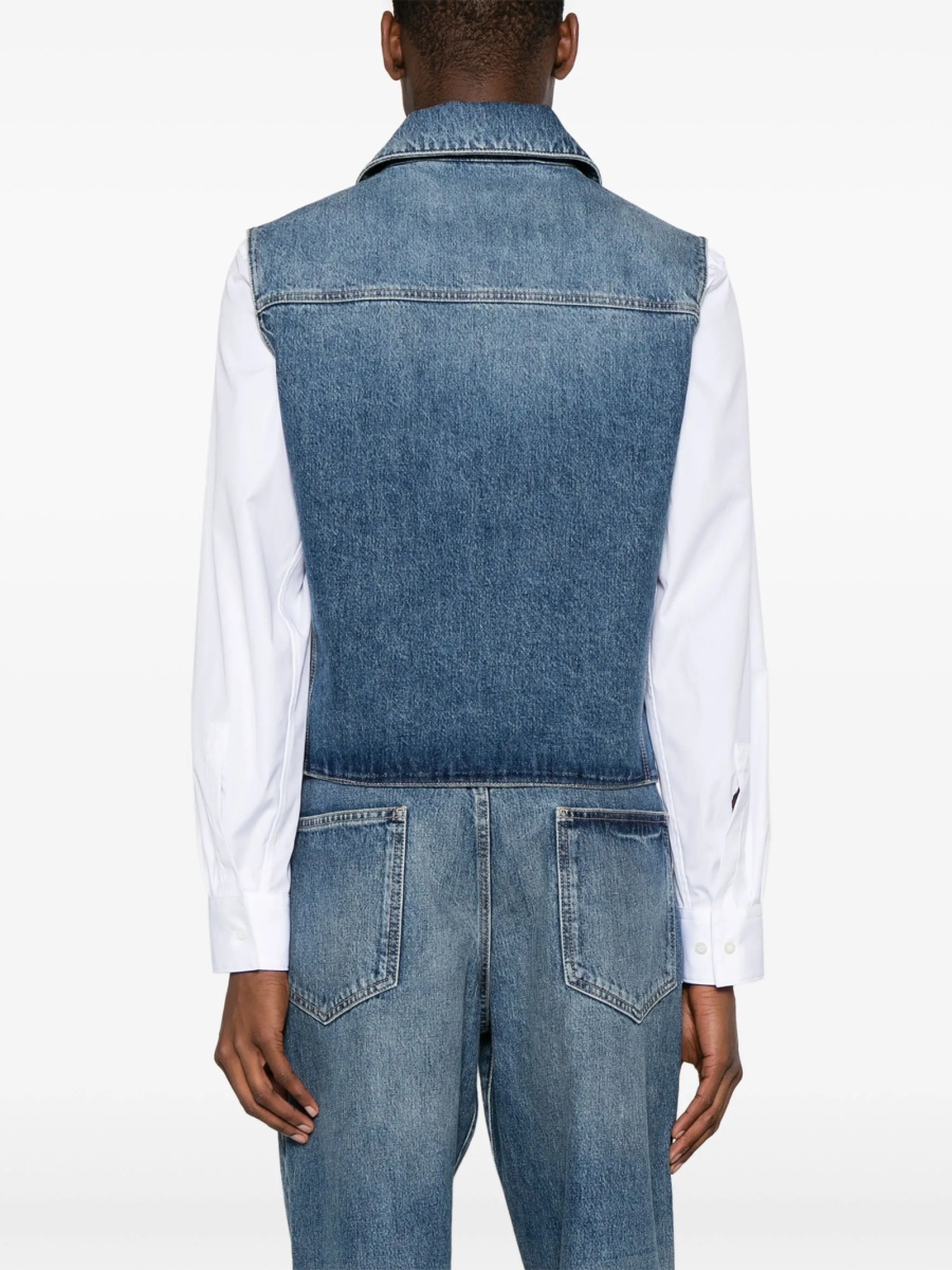 Geaca de blugi Givenchy albastra - Img 4
