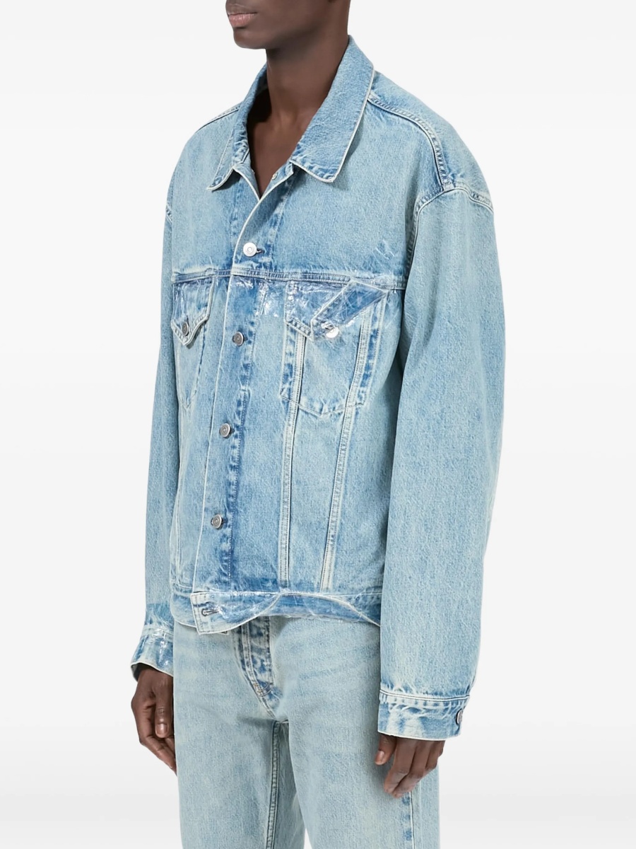 Geaca de blugi Maison Margiela albastra - Img 3