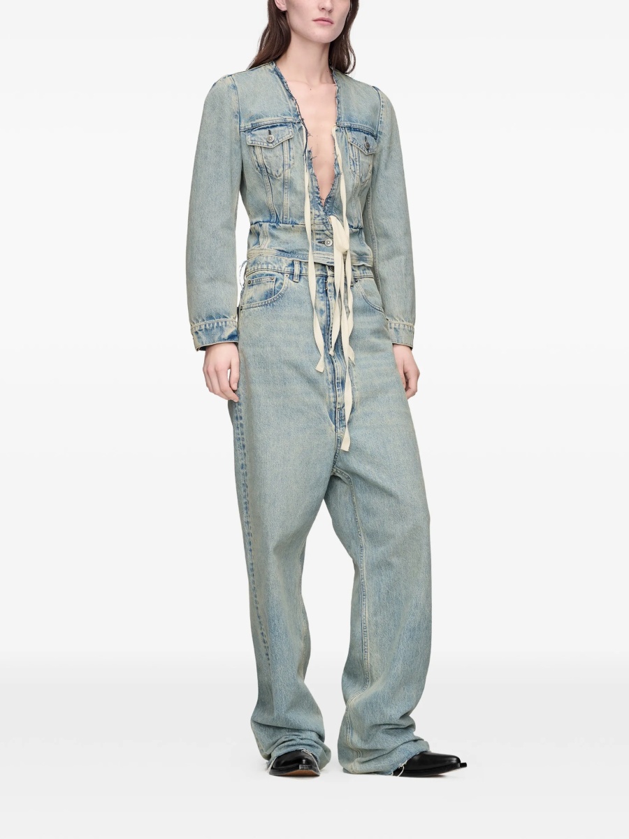 Geaca de blugi Maison Margiela albastra - Img 2