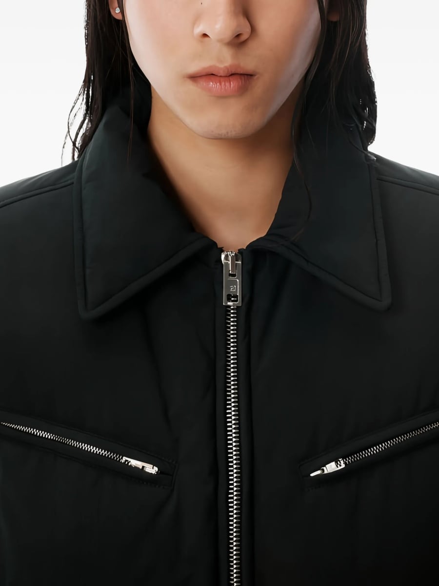 Geaca de iarna Alexander Wang neagra din poliamida si polyester - Img 4