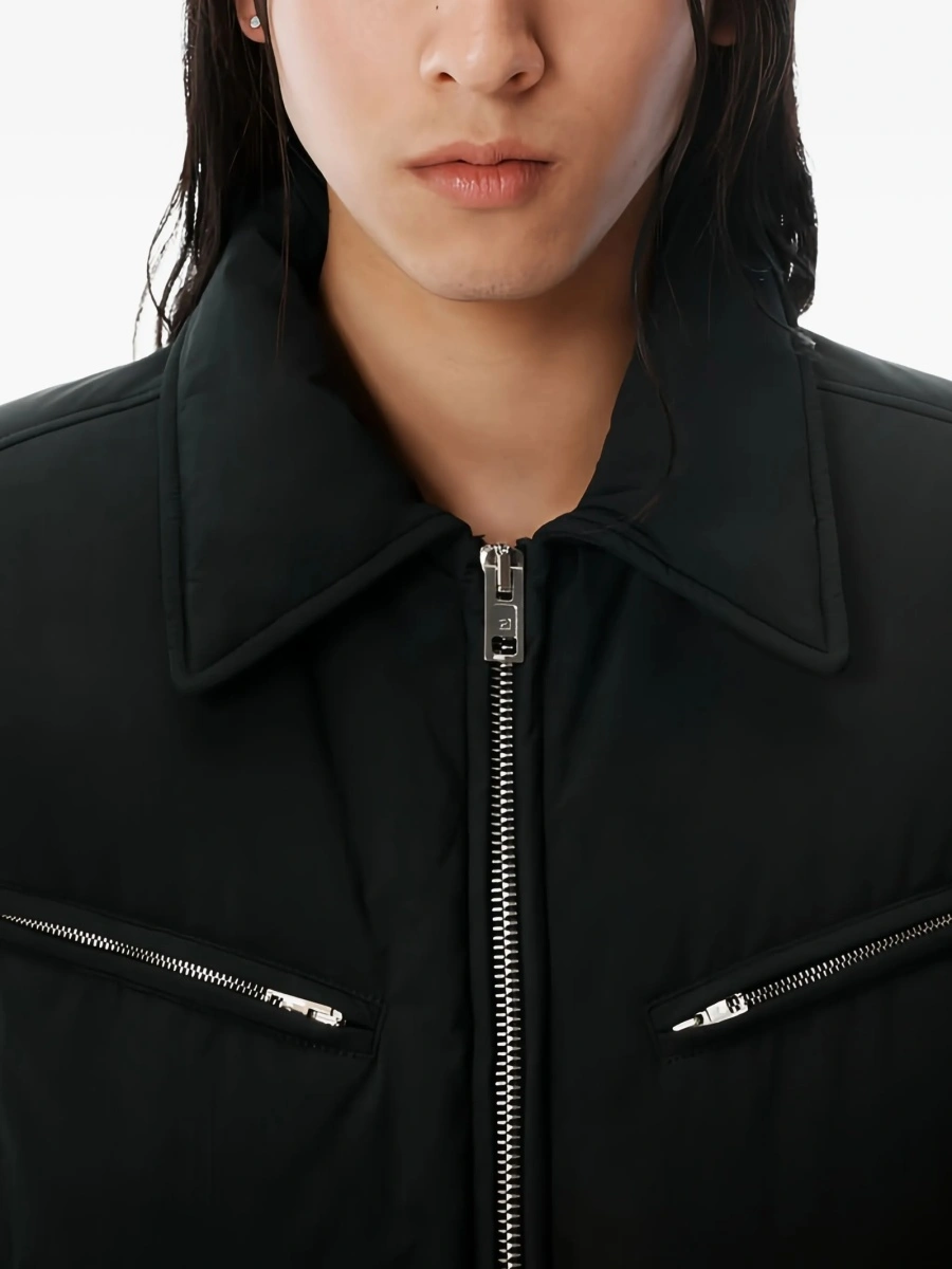 Geaca de iarna Alexander Wang neagra din poliamida si polyester - Img 4