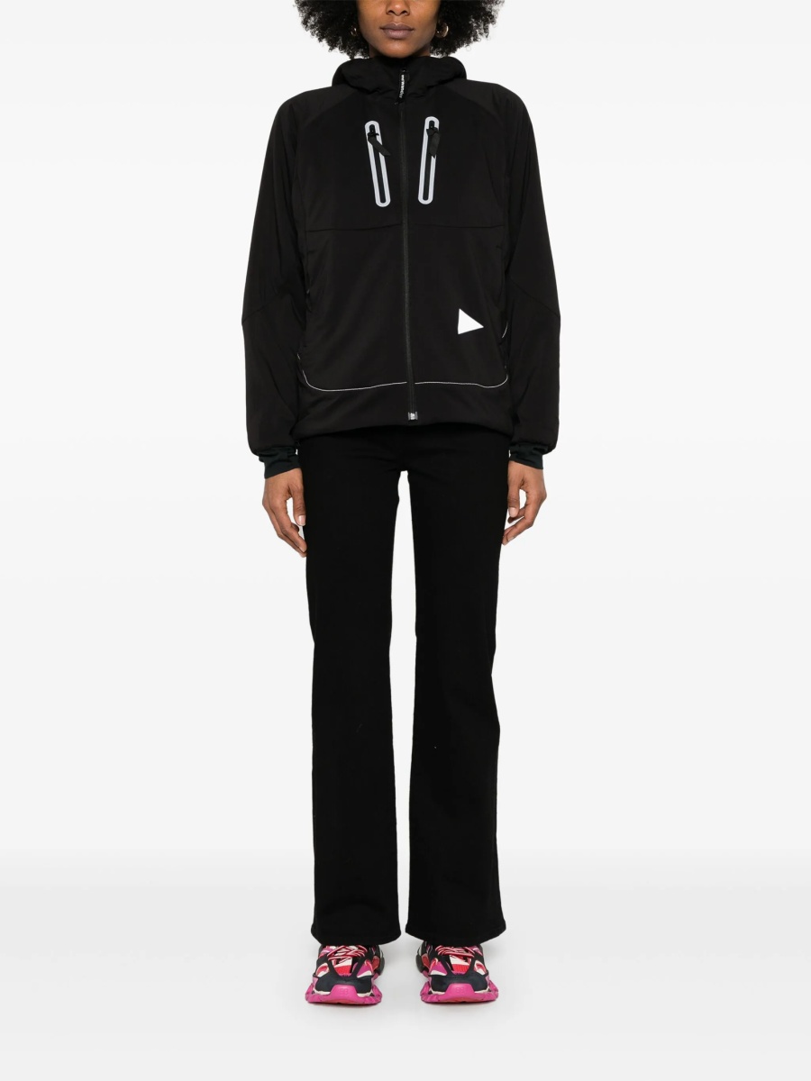 Geaca de iarna AND WANDER neagra din polyester si nylon - Img 3