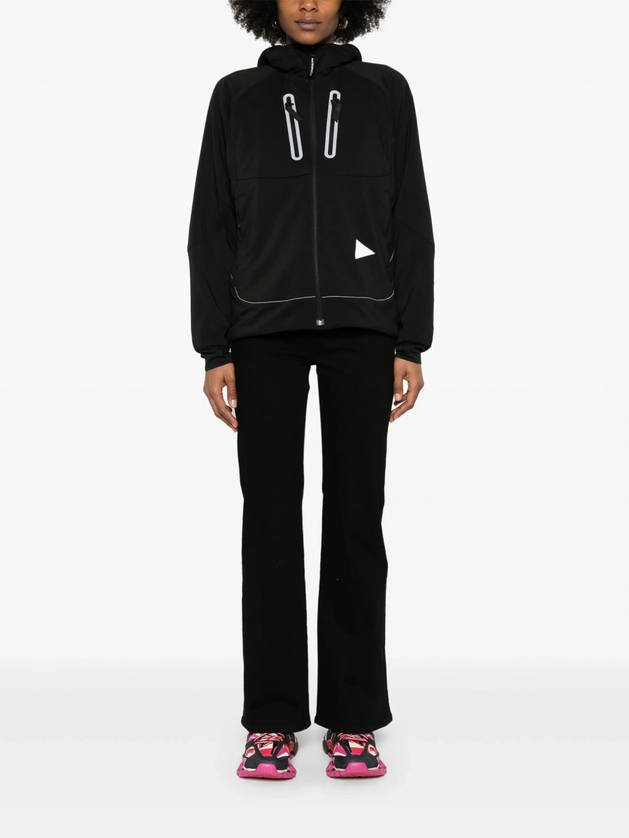 Geaca de iarna AND WANDER neagra din polyester si nylon - Img 3