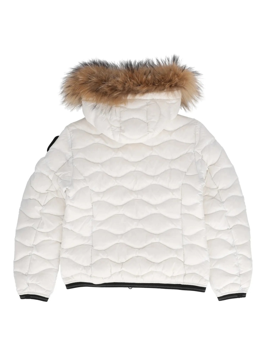 Geaca de Iarna ARION JUNIOR DOWN JACKET OPTICAL WHITE MIST GREY LINING - Img 2