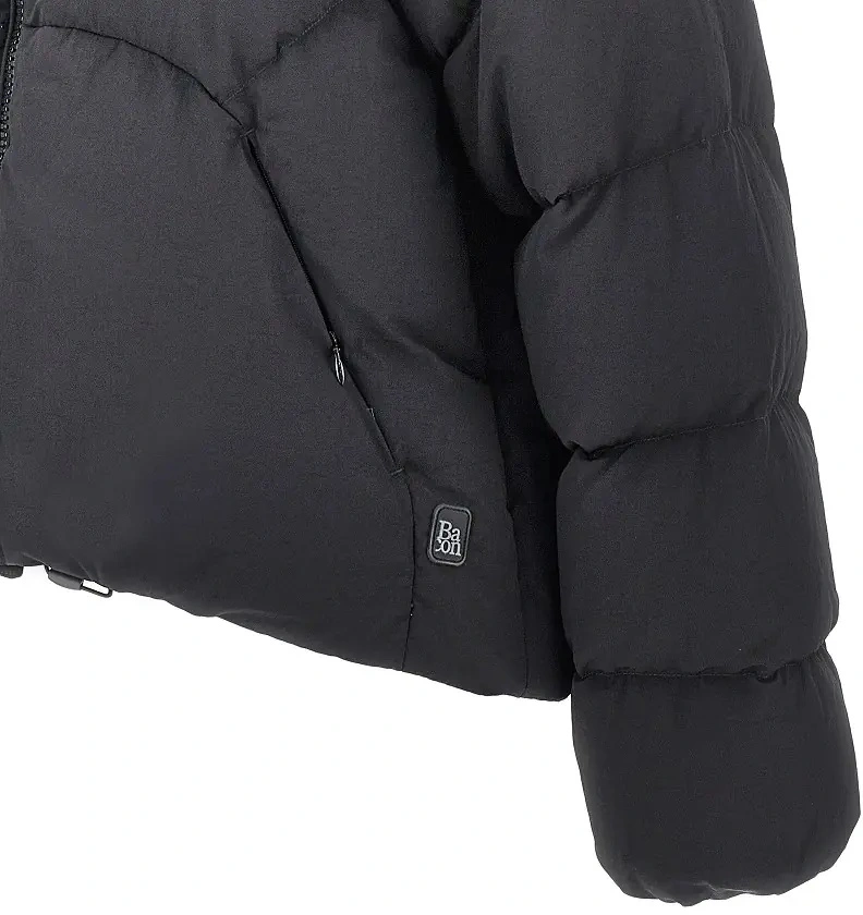 Geaca de iarna Bacon neagra - Img 2