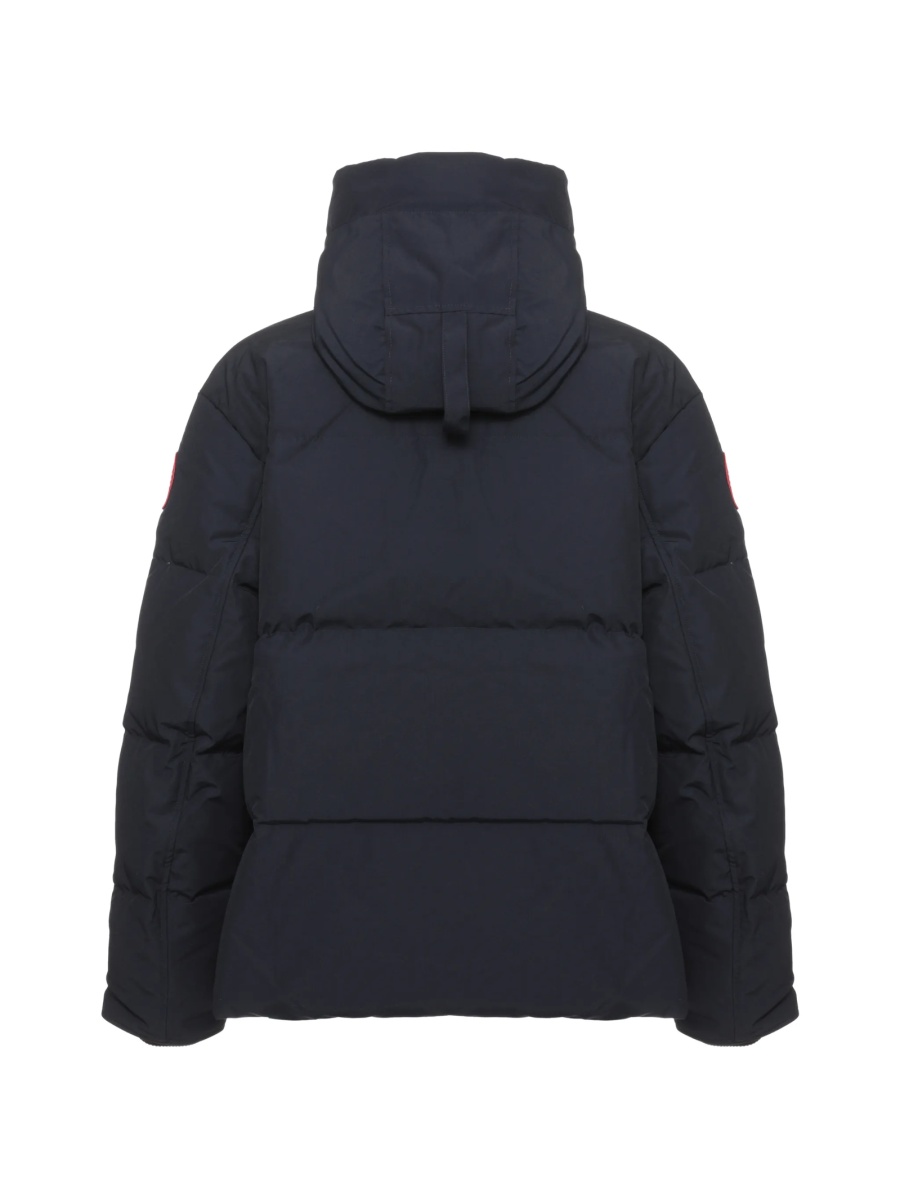 Geaca de iarna CANADA GOOSE albastra din poliester reciclat si bumbac organic - Img 2