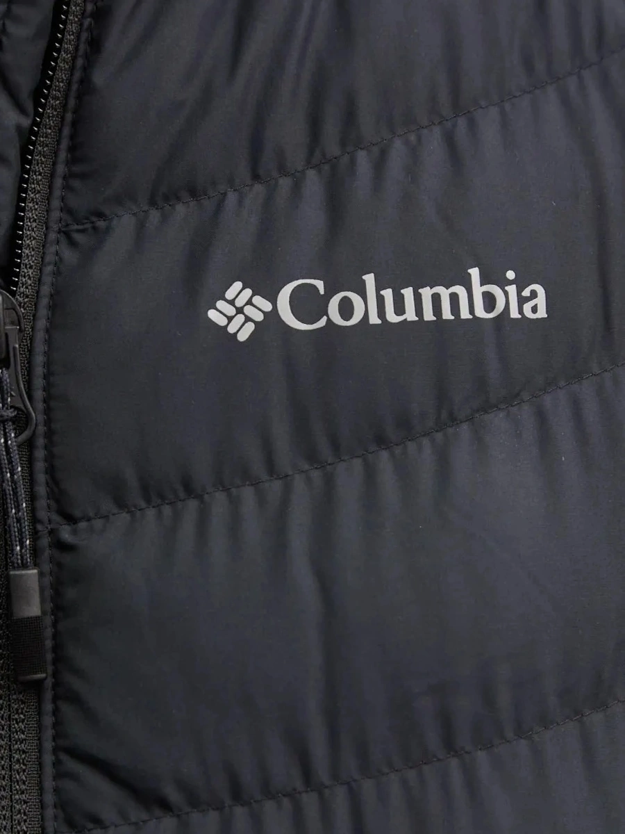 Geaca de iarna Columbia neagra din polyester - Img 4