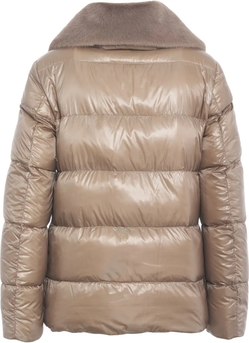 Geaca de Iarna Down jacket with fur collar - Img 3