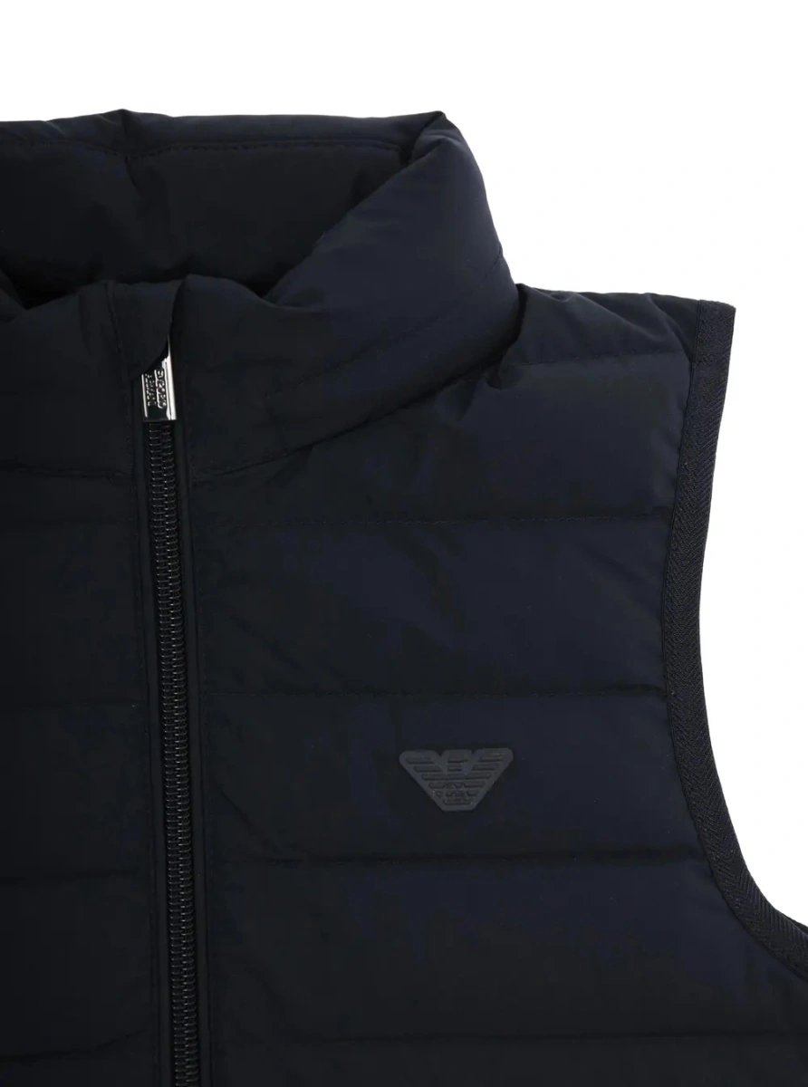 Geaca de iarna EMPORIO ARMANI KIDS albastra - Img 3