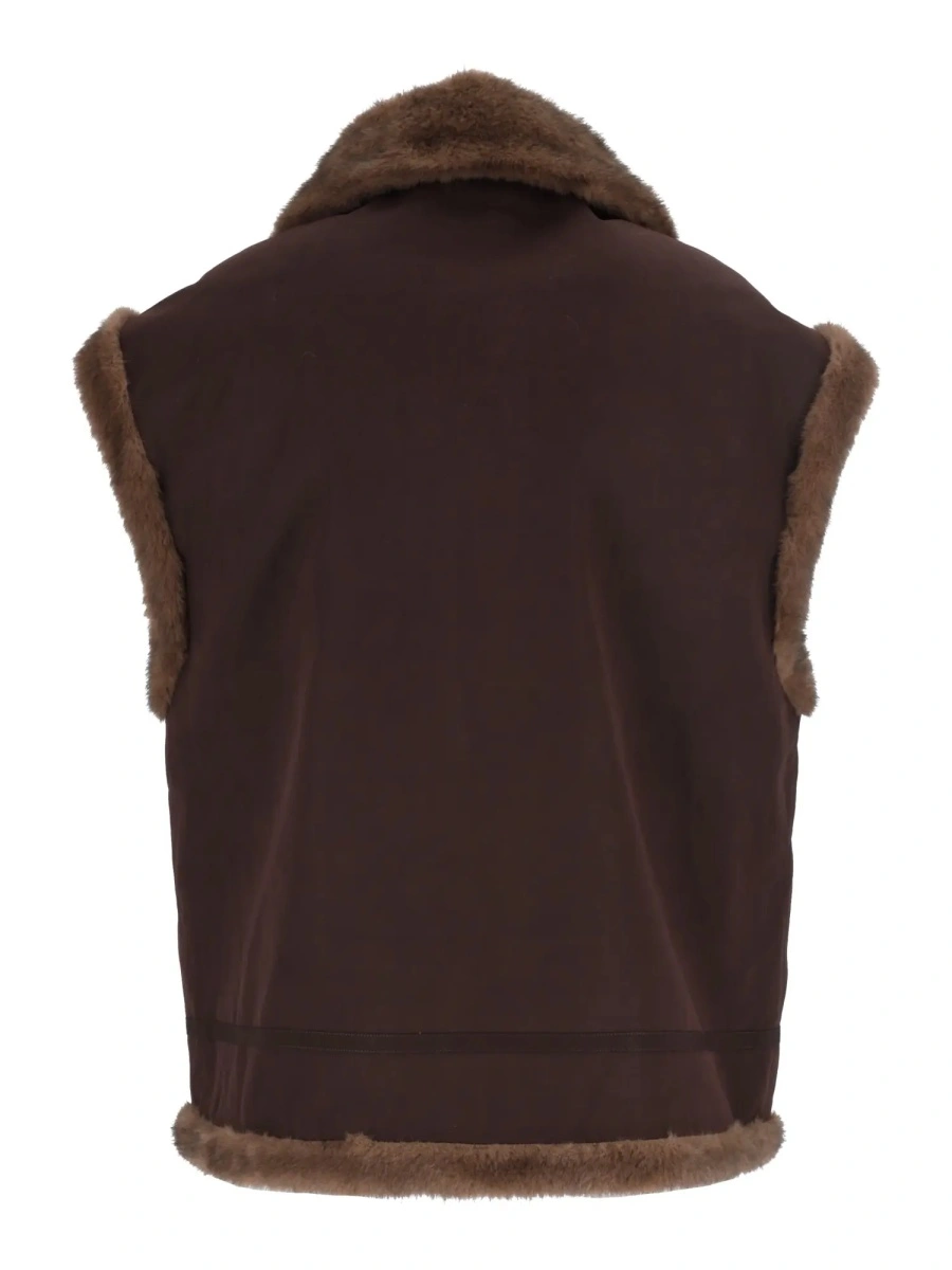 Geaca de Iarna HESKETH WAX FUR-18D DARK BROWN SB PATCH - Img 3