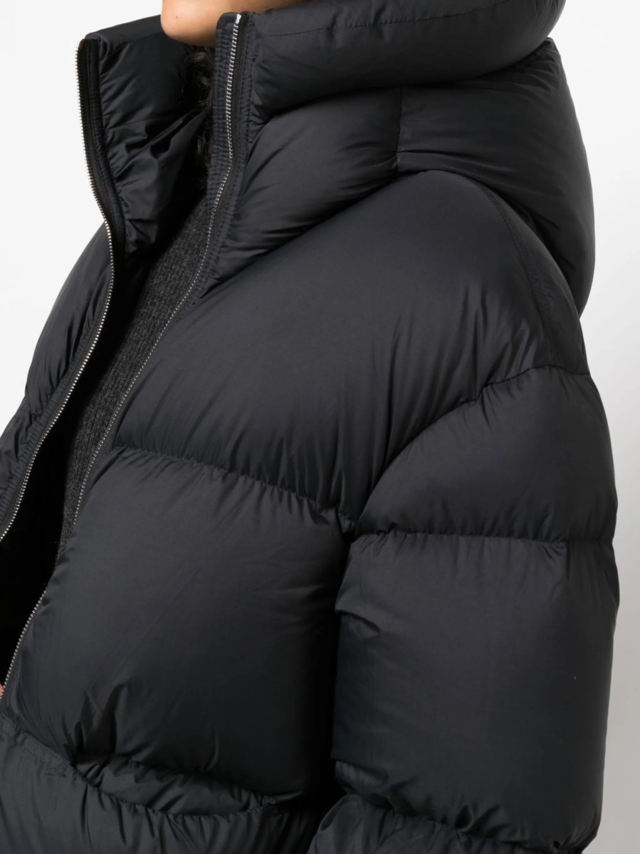Geaca de iarna IENKI IENKI neagra din nylon - Img 5