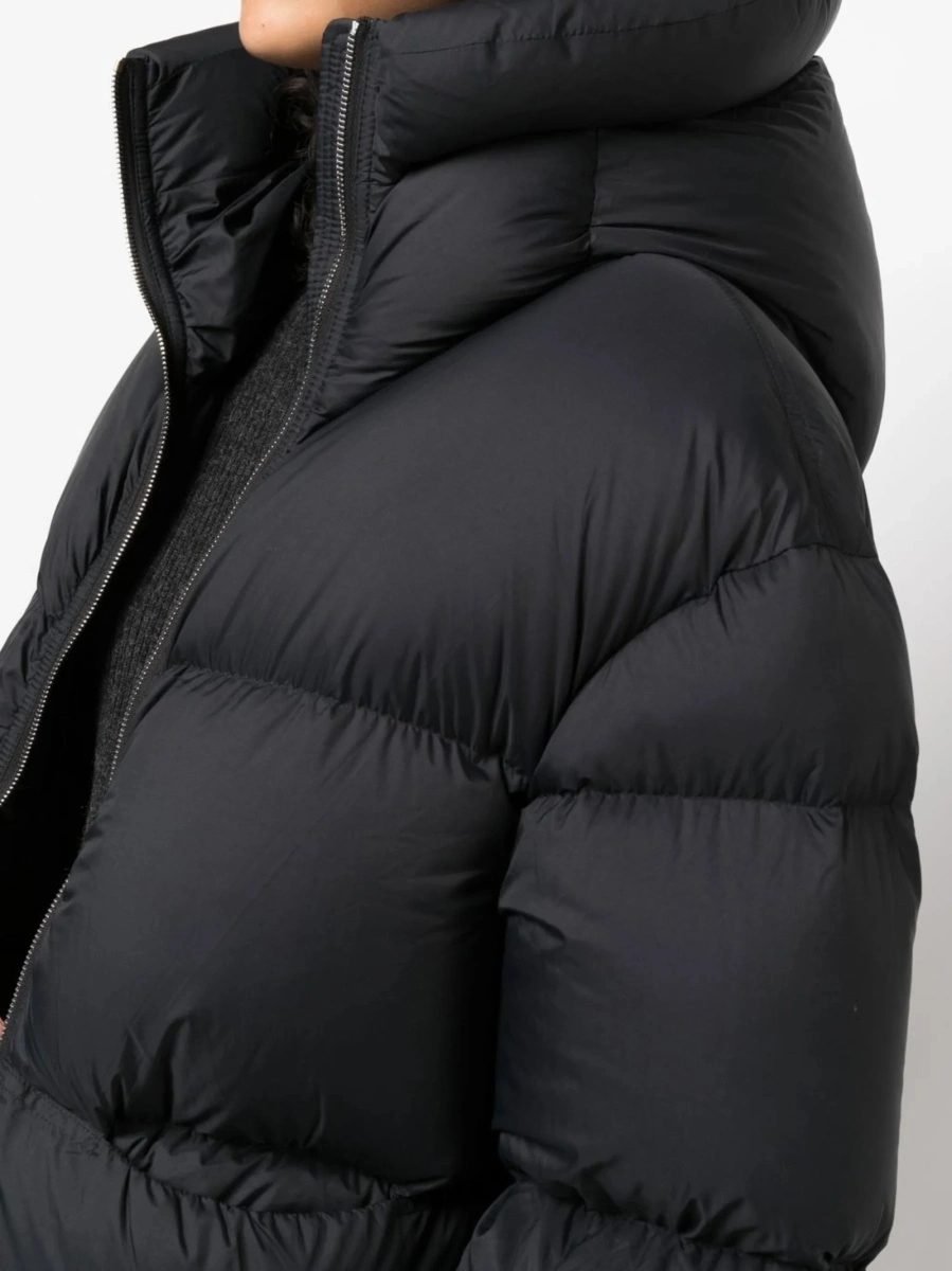 Geaca de iarna IENKI IENKI neagra din nylon - Img 5