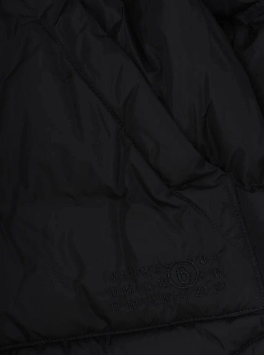 Geaca de iarna MM6 MAISON MARGIELA KIDS neagra - Img 3