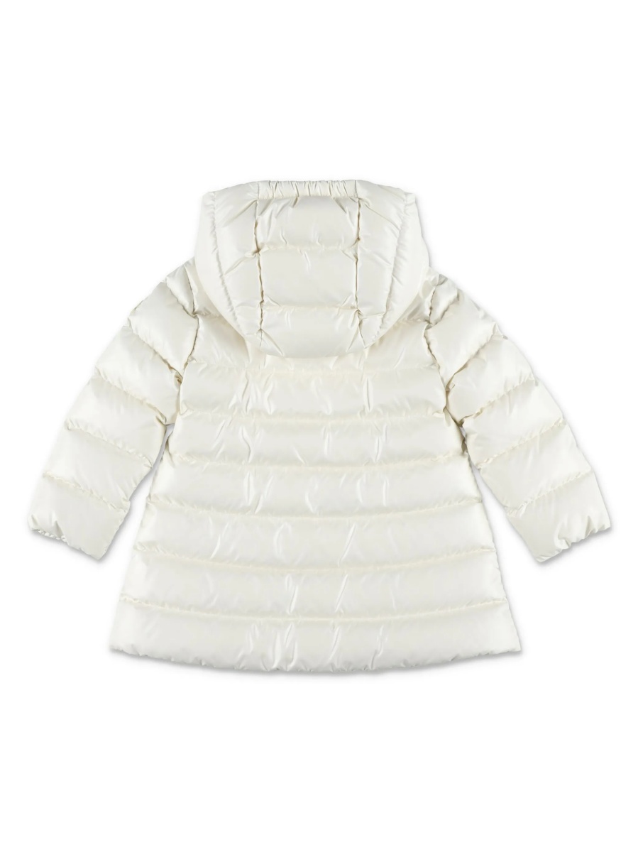 Geaca de iarna Moncler alba din poliamida - Img 2