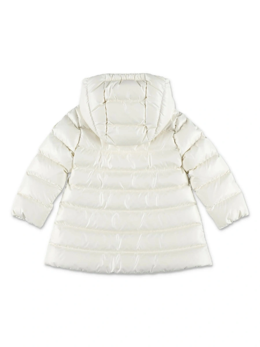 Geaca de iarna Moncler alba din poliamida - Img 2