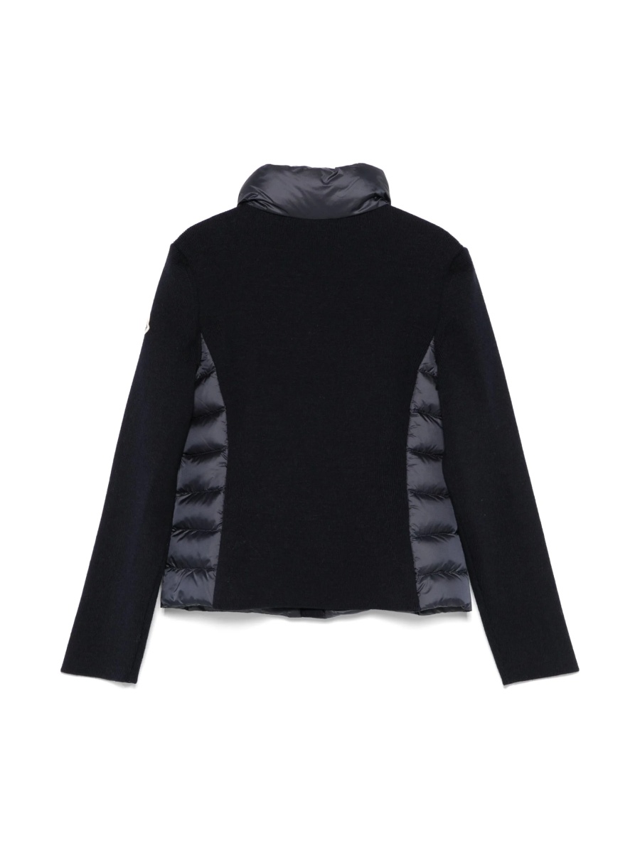 Geaca de iarna Moncler albastra din polyester si poliamida - Img 2
