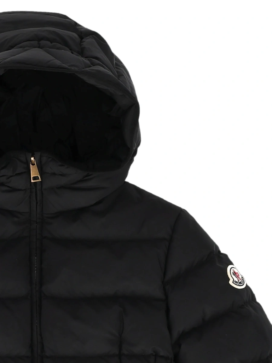 Geaca de iarna Moncler neagra din poliamida - Img 3