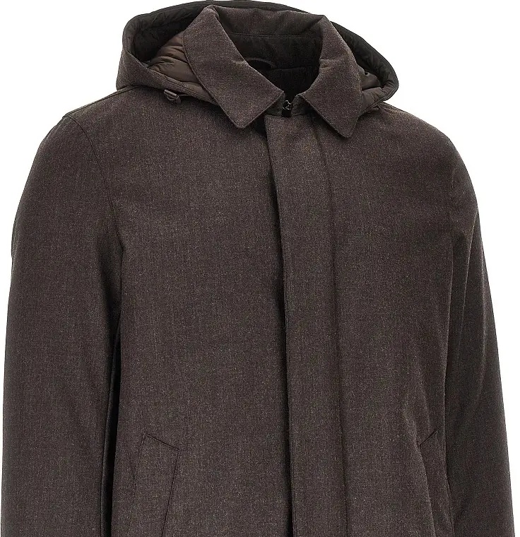Geaca de Iarna Padded technical wool down jacket - Img 2