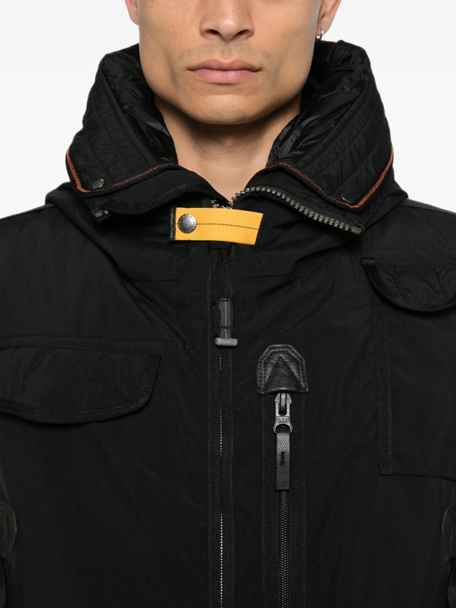 Geaca de iarna Parajumpers neagra din poliamida si polyester - Img 5