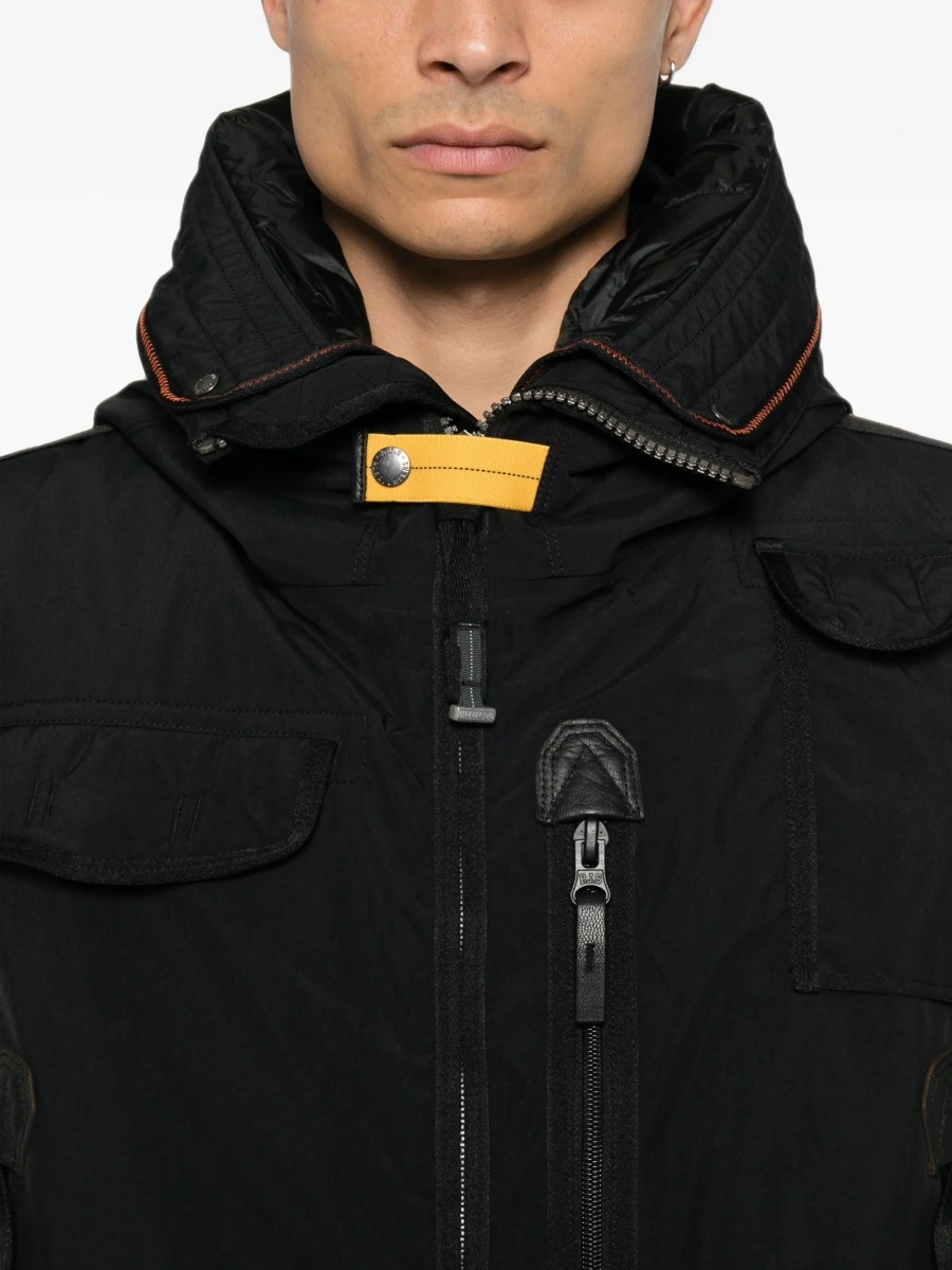Geaca de iarna Parajumpers neagra din poliamida si polyester - Img 5