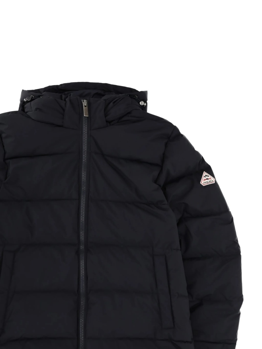 Geaca de iarna PYRENEX neagra din polyester - Img 2