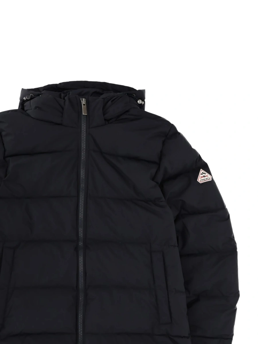 Geaca de iarna PYRENEX neagra din polyester - Img 2