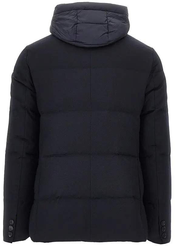 Geaca de Iarna Quilted and padded wool down jacket - Img 3