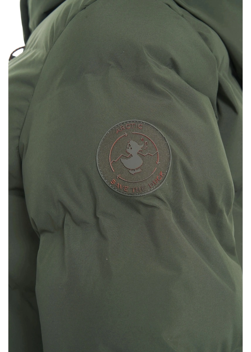 Geaca de iarna Save the Duck verde 'Arena' - Img 4
