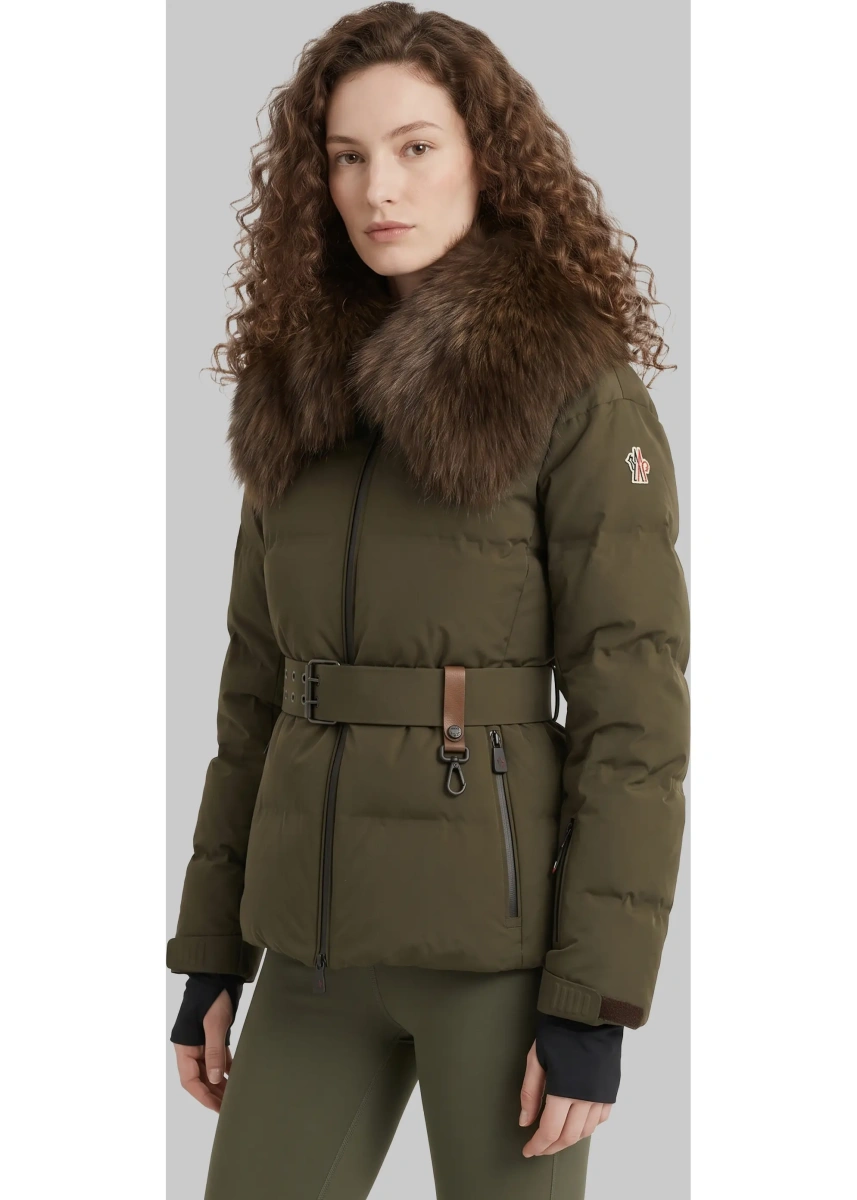 Geaca de Iarna Sioule Short Down Jacket With Fur - Img 2
