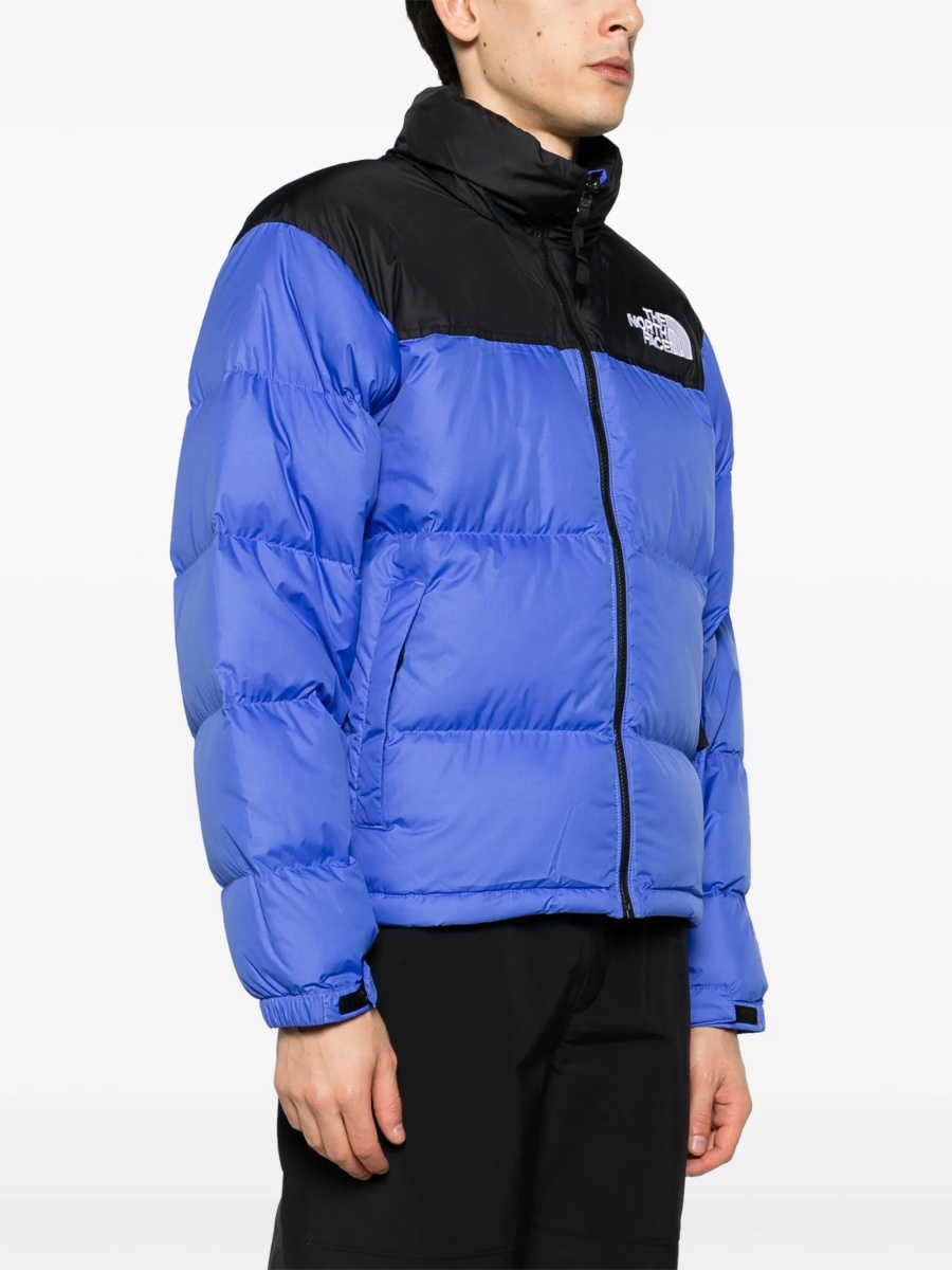 Geaca de iarna The North Face albastra din nylon si polyester - Img 3