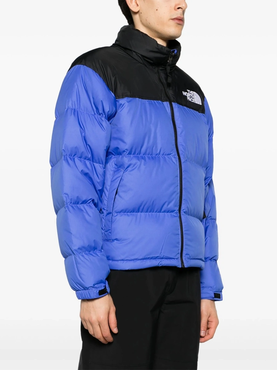 Geaca de iarna The North Face albastra din nylon si polyester - Img 3