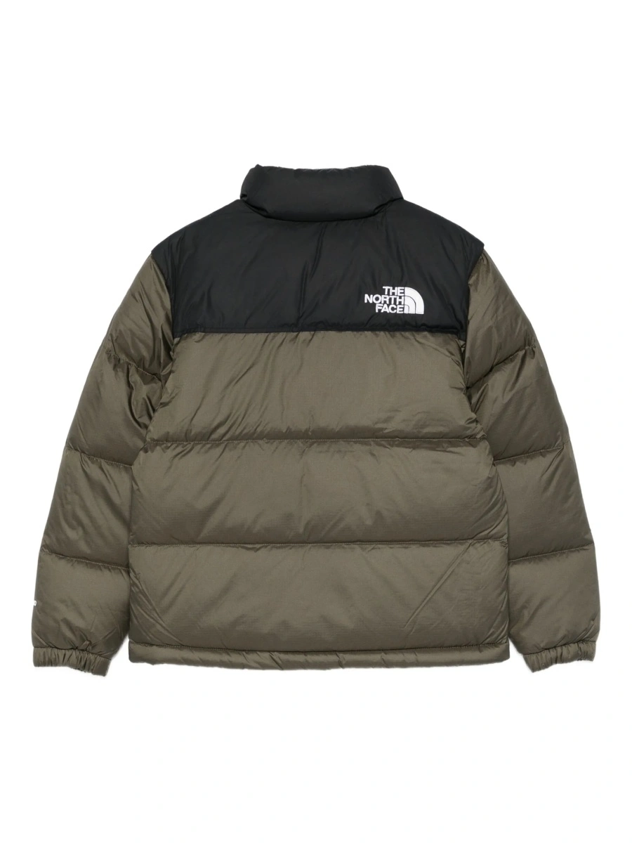 Geaca de iarna The North Face verde din nylon - Img 2