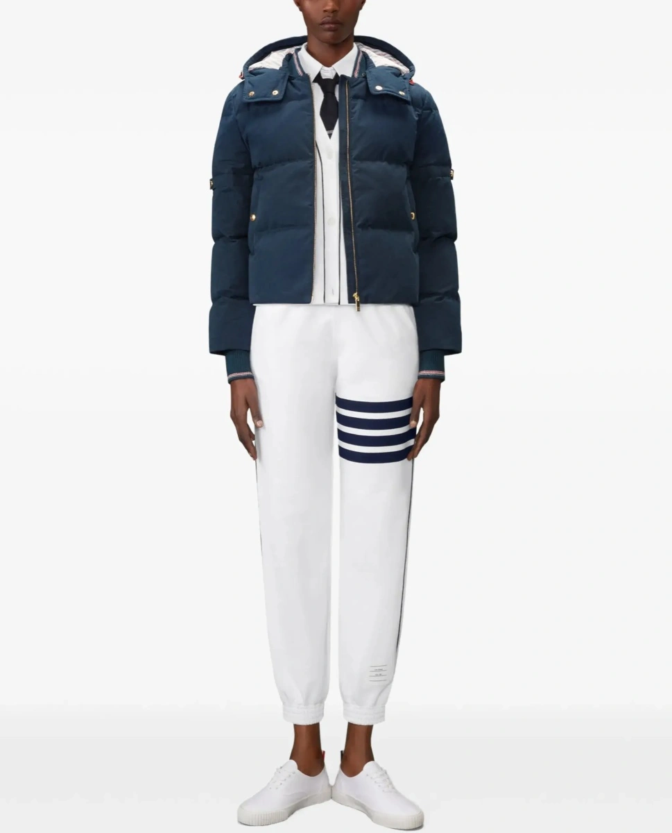 Geaca de Iarna Waxed technical Puffer Jacket with hood - Img 4
