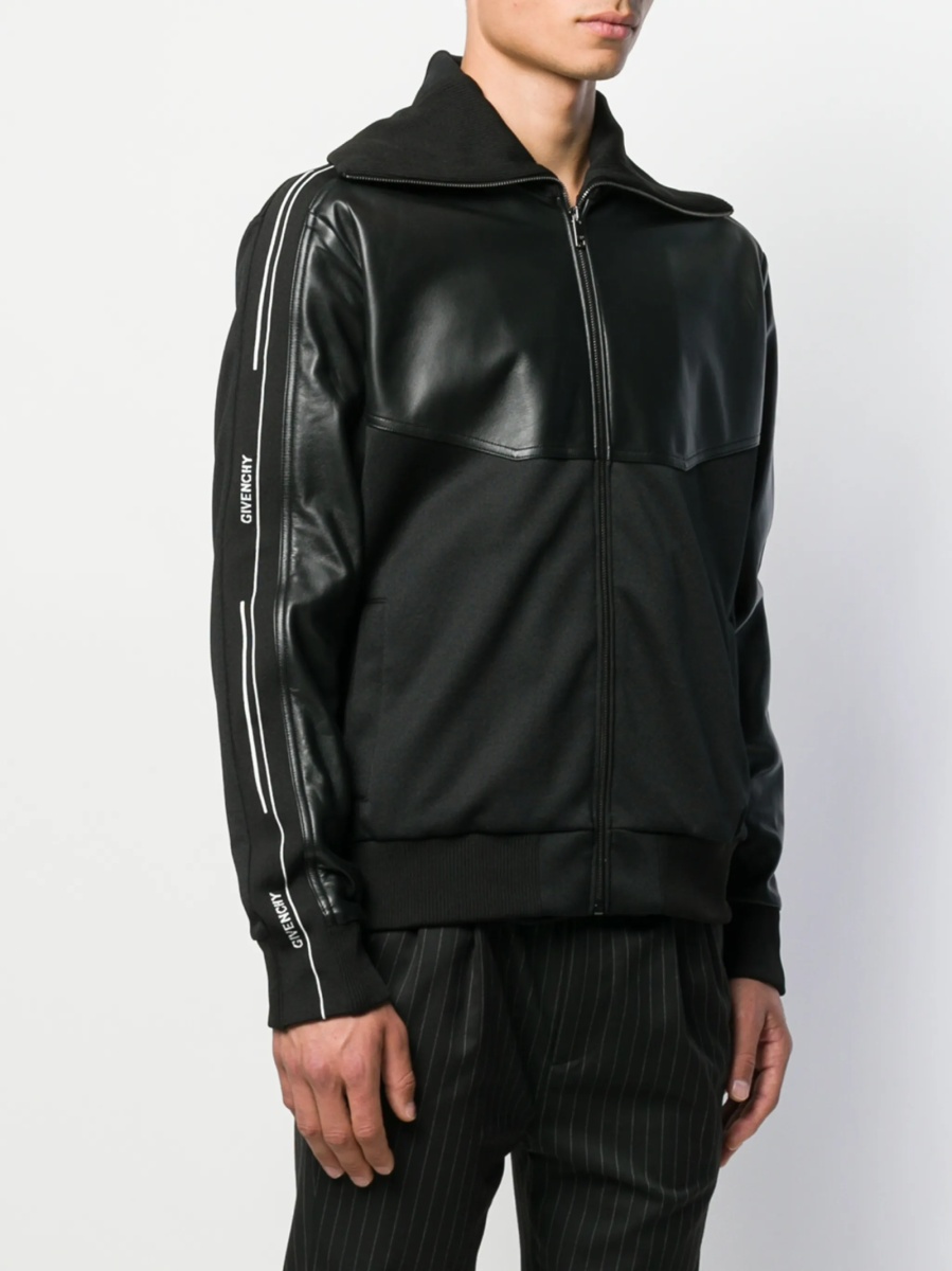 Geaca de piele Givenchy neagra - Img 3