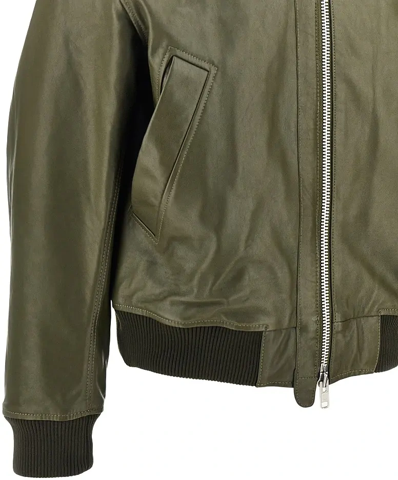 Geaca de Piele Leather Flight Jacket - Img 2