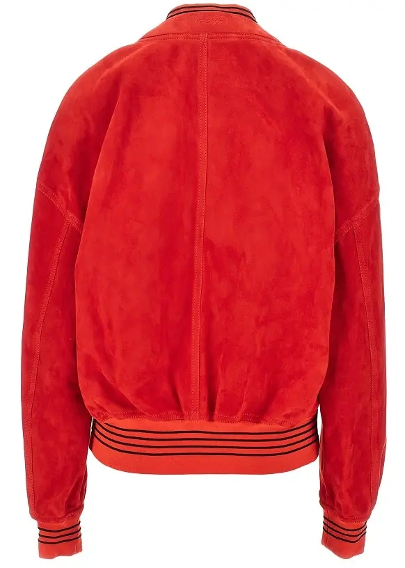 Geaca de Piele Suede leather cardigan - Img 3