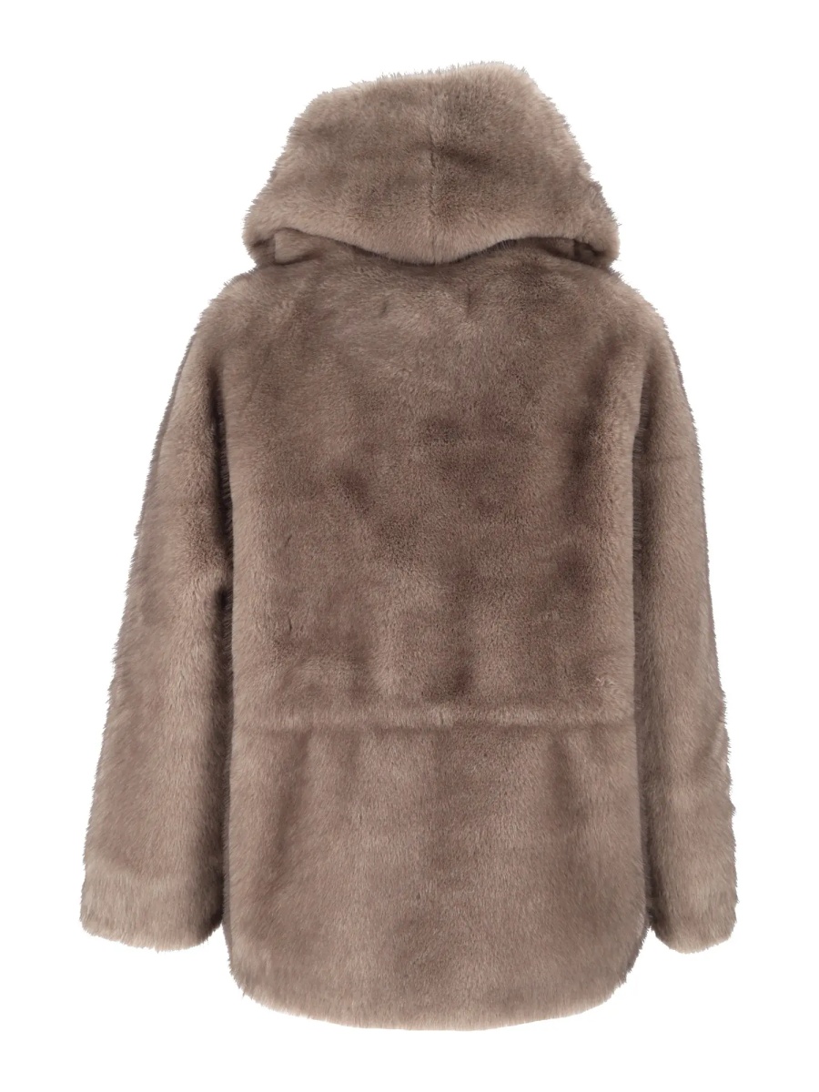 Geaca de Piele WOMAN FAKE FUR JACKET - Img 3