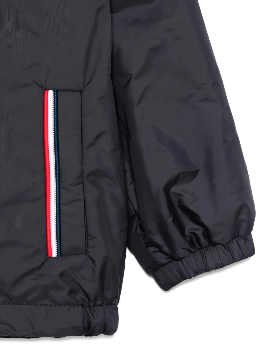 Geaca de ploaie Moncler albastra din poliamida si nylon - Img 3
