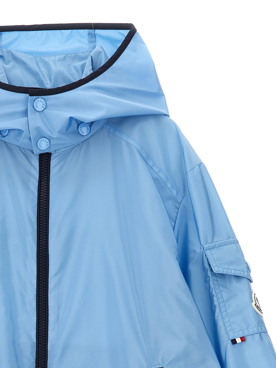 Geaca de ploaie Moncler albastra - Img 3